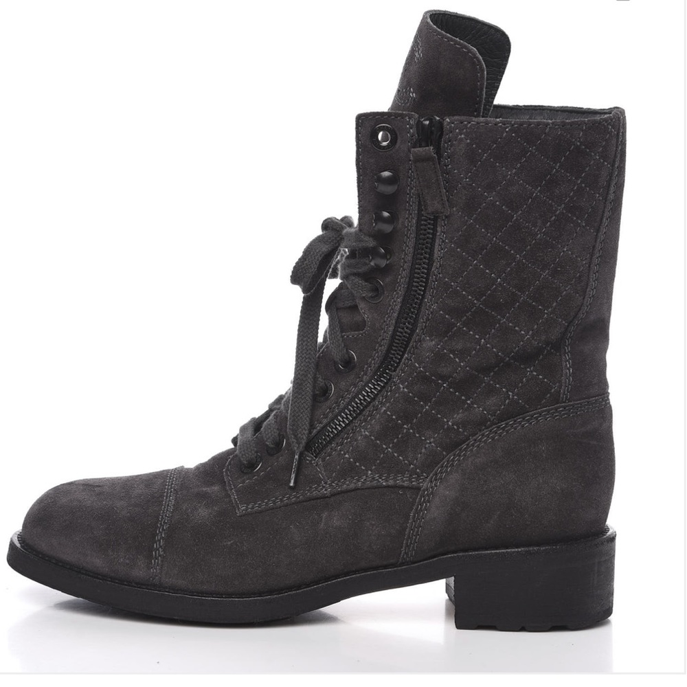 Chanel Combat Boots - Picture 3 of 12